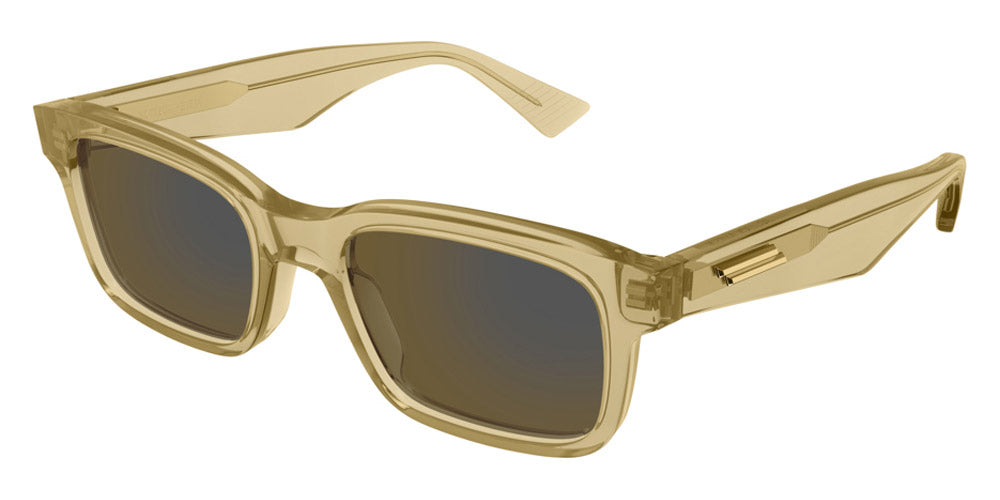 Bottega Veneta® BV1146S - Brown / Bronze Flash Sunglasses