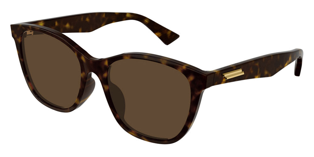 Bottega Veneta® BV1151SA - Havana / Brown Sunglasses