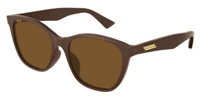 Bottega Veneta® BV1151SA - Brown / Brown Sunglasses