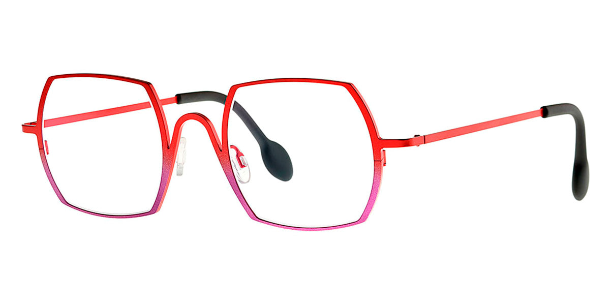 Theo® Cambria TH CAMBRIA 292 48 - Red/Purple Eyeglasses