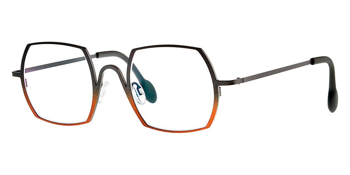 Theo® Cambria TH CAMBRIA 293 48 - Black/Brown Eyeglasses
