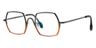 Theo® Cambria TH CAMBRIA 293 48 - Black/Brown Eyeglasses