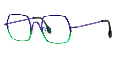 Theo® Cambria TH CAMBRIA 419 48 - Purple/Green Eyeglasses