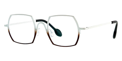 Theo® Cambria TH CAMBRIA 420 48 - White/Brown Eyeglasses