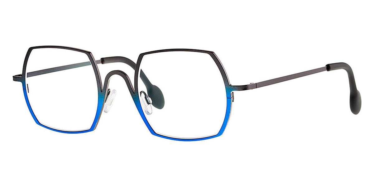 Theo® Cambria - Black / Blue Eyeglasses