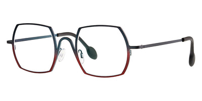 Theo® Cambria - Red / Black Eyeglasses