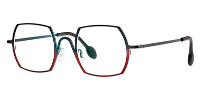 Theo® Cambria TH CAMBRIA 465 48 - Red/Red Eyeglasses