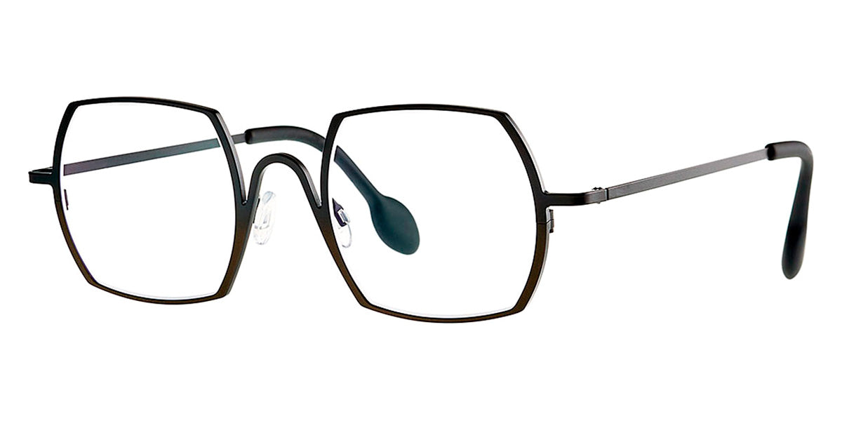 Theo® Cambria TH CAMBRIA 468 48 - Black/Grey Eyeglasses