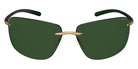 Silhouette® Cape Florida CAPE FLORIDA 8728 7630 - 7630 Gold / Black Sunglasses