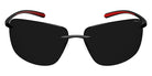 Silhouette® Cape Florida CAPE FLORIDA 8728 9040 - 9040 Black Buffalo Sunglasses