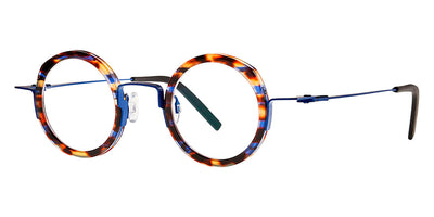 Theo® Carrot TH CARROT 015 42 - Ecail Blue Lined+Shelby Blue Eyeglasses