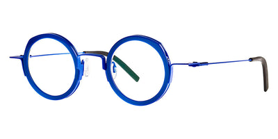 Theo® Carrot TH CARROT 050 42 - Solid Blue+Mm Electric Blue Eyeglasses