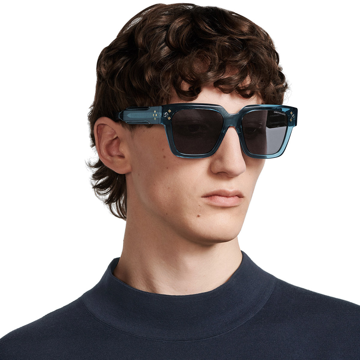 Dior® CD Diamond S2F CDDMS3FXR 30A0 - Transparent Blue Sunglasses