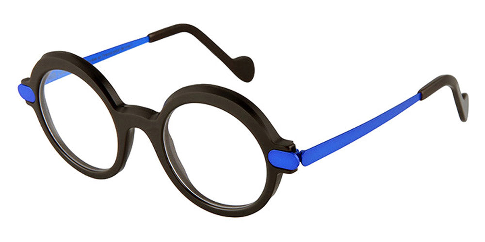 NaoNed® Clouet NAO Clouet 70U 46 - Brown / Neon Dark Blue Eyeglasses