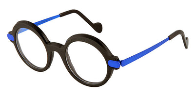 NaoNed® Clouet NAO Clouet 70U 46 - Brown / Neon Dark Blue Eyeglasses