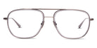 SALT.® COLORADO 55 RX SAL COLORADO 55 RX 004 55 - Antique Silver/Smoke Grey Eyeglasses