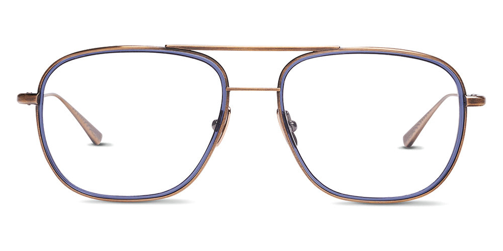 SALT.® COLORADO 55 RX SAL COLORADO 55 RX 005 55 - Antique Gold/Indigo Blue Eyeglasses
