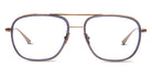 SALT.® COLORADO 55 RX SAL COLORADO 55 RX 005 55 - Antique Gold/Indigo Blue Eyeglasses