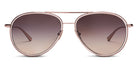 SALT.® COLUMBIA 56 SAL COLUMBIA 56 005 56 - Rose Gold/Antique Rose/Polarized CR39 Lovers Soul Lens Sunglasses