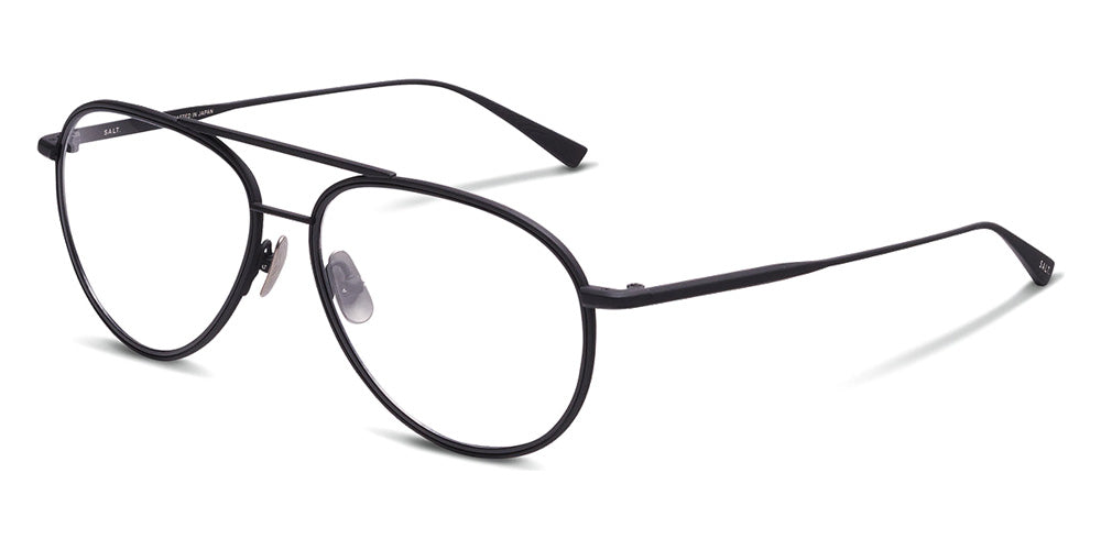 SALT.® COLUMBIA 56 RX SAL COLUMBIA 56 RX 002 56 - Black Sand/Black Eyeglasses