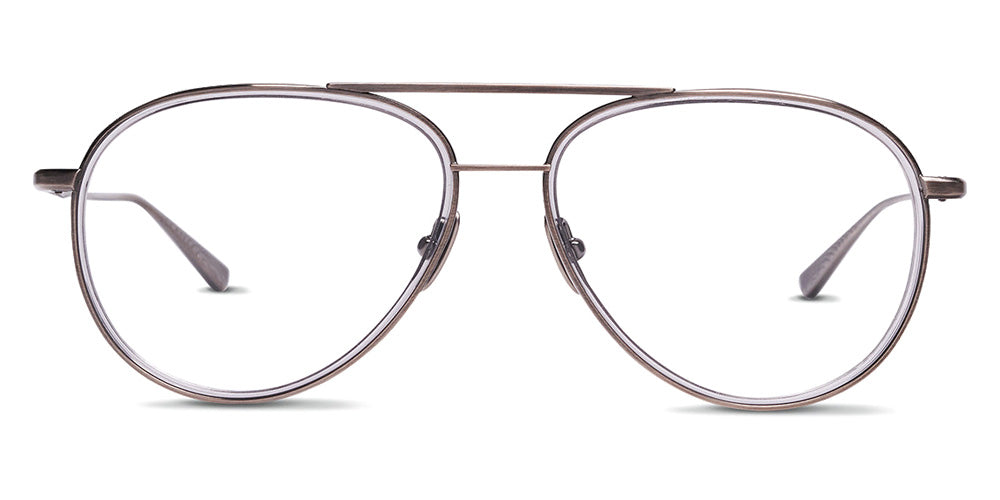 SALT.® COLUMBIA 56 RX SAL COLUMBIA 56 RX 004 56 - Antique Silver/Smoke Grey Eyeglasses