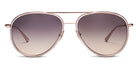 SALT.® COLUMBIA 59 SAL COLUMBIA 59 001 59 - Rose Gold/Antique Rose/Polarized CR39 Lovers Soul Lens Sunglasses