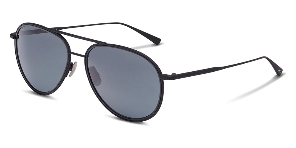 SALT.® COLUMBIA 59 SAL COLUMBIA 59 003 59 - Black Sand/Black/Polarized Glass Black Lens Sunglasses