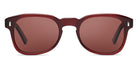 SALT.® COOLIDGE SAL COOLIDGE 004 55 - Redwood/Glass Crimson Sunglasses