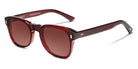 SALT.® COOLIDGE SAL COOLIDGE 004 55 - Redwood/Glass Crimson Sunglasses