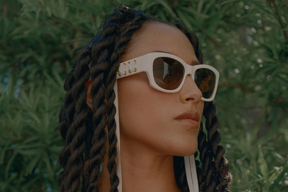 Barton Perreira® Cora - Tempted To Touch Sunglasses on Person