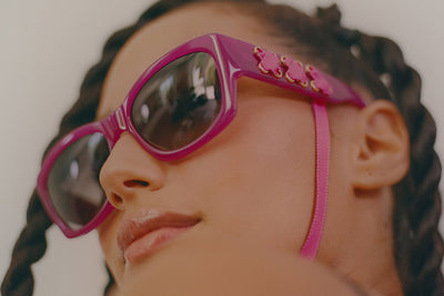 Barton Perreira® Cora - Kiss You Back Sunglasses on Person