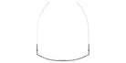 MARKUS T® D1047 MT D1047 130 52 - 130 Black Eyeglasses
