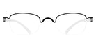 MARKUS T® D1060 MT D1060 130 47 - 130 Black Eyeglasses