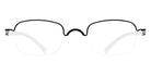 MARKUS T® D1063 MT D1063 130 52 - 130 Black Eyeglasses