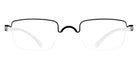 MARKUS T® D1070 MT D1070 130 53 - 130 Black Eyeglasses