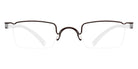 MARKUS T® D2041 MT D2041 118 42 - 118 Dark Brown Eyeglasses