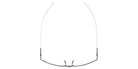 MARKUS T® D2047 MT D2047 130 52 - 130 Black Eyeglasses