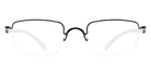 MARKUS T® D2066 MT D2066 130 54 - 130 Black Eyeglasses