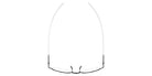 MARKUS T® D2068 MT D2068 130 43 - 130 Black Eyeglasses