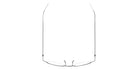 MARKUS T® D2074 MT D2074 215 44 - 215 Gray Eyeglasses