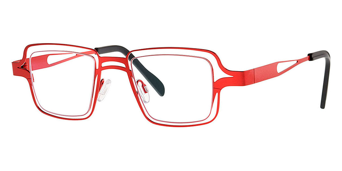 Theo® Dakhla TH DAKHLA 36 43 - Hot Red Eyeglasses