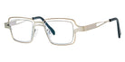 Theo® Dakhla TH DAKHLA 505 43 - Pepper White Eyeglasses