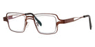 Theo® Dakhla TH DAKHLA 505 43 - Pepper White Eyeglasses