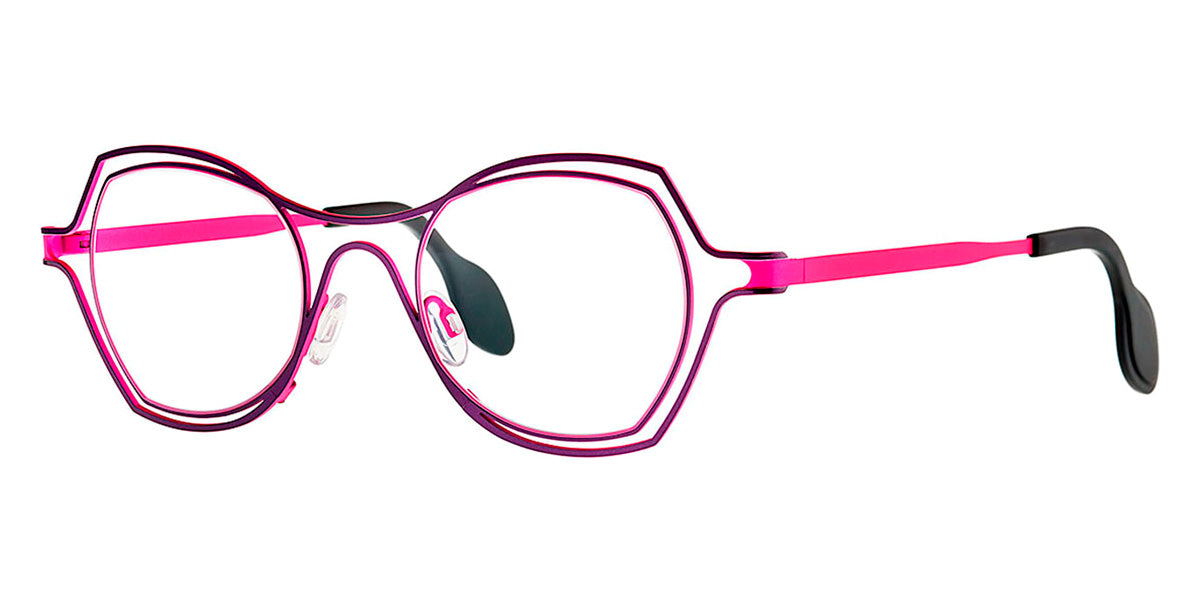 Theo® Daytona TH DAYTONA 368 46 - Purple/Pink Eyeglasses