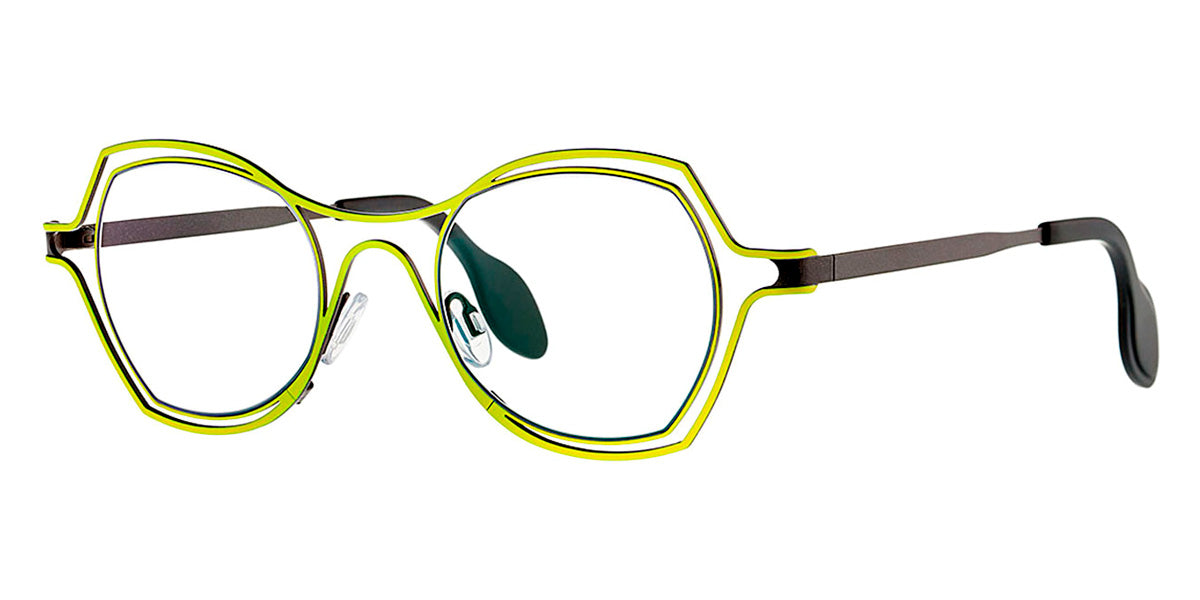 Theo® Daytona TH DAYTONA 378 46 - Black/Yellow Eyeglasses