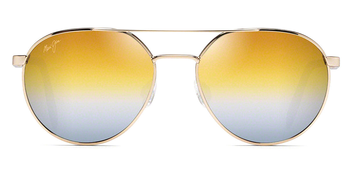 Maui Jim® Waterfront DGS830 16 - Gold Metal Sunglasses