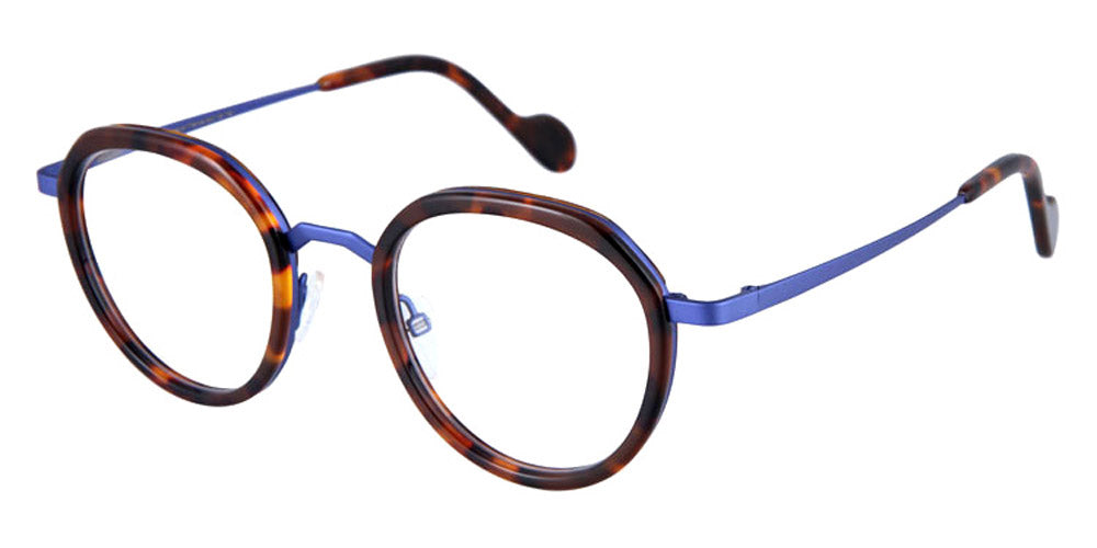 NaoNed® Drenneg NAO Drenneg 53B 49 - Tortoiseshell / Matte Ultramarine Blue Eyeglasses