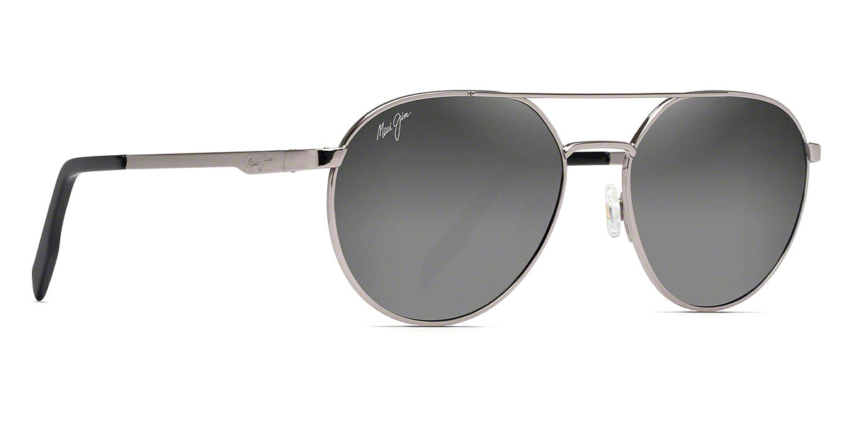 Maui Jim® WATERFRONT DSB830 11 - Grey Metal Sunglasses