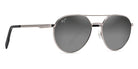 Maui Jim® WATERFRONT DSB830 11 - Grey Metal Sunglasses