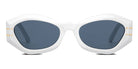 Dior® DiorSignature B1U CD DIORSGNTR B1U 50B0 55 - White 50B0 Sunglasses